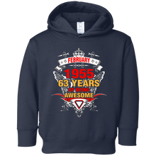 February 1955 63th Birthday 63 Years Old Gift T-Shirt