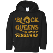 Black Queens Are Born In February T-Shirt