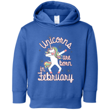 Unicorns are born in February T-Shirt Dabbing Birthday Girl