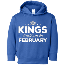 Kings Are Born In February - Birthday T-Shirt