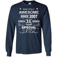 Awesome Since 2007 Special Edition 11th Birthday T-Shirt