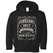 Vintage Made In February 1973 Shirt 45th Birthday Gift