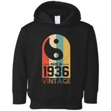 Vintage Yin Yang Retro Made In 1936 82nd Birthday Gifts 82