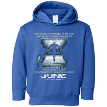 The Devil  - born in June - the storm - Woman T-shirt month