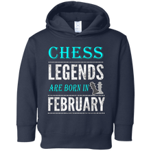 Chess Birthday Gift T-Shirt, Legends are Born in February