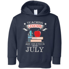 Teaching Legends are Created in July T-Shirt
