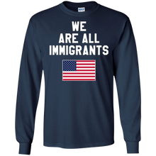 We Are All Immigrants Political Shirt USA Flag T-Shirt