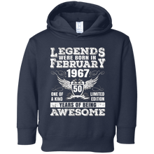 Legends Were Born In February 1967 50th Birthday T Shirt