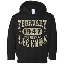 71 years 71st Birthday February 1947 Birth of Legend T-Shirt
