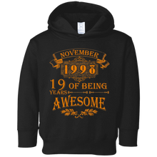 19 Of Being Years Awesome November 1998 Tee Shirt