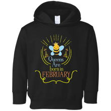 Queens Are Born In February Funny Honey Bee Novelty Shirt