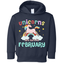 Unicorns Are Born In February T-shirt Lovely Unicorn