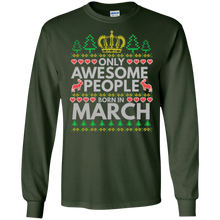 Only Awesome People Born In March T-shirt Pisces Pride