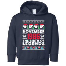 November 1986 The Birth Of Legends Christmas T Shirt