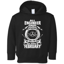 The Best Engineer Dad Born In February Funny Tshirt Gift