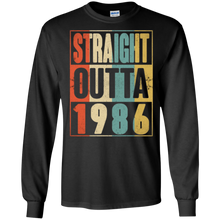 Straight Outta Retro USA 1986 31st Birthday Gift 31 Vintage