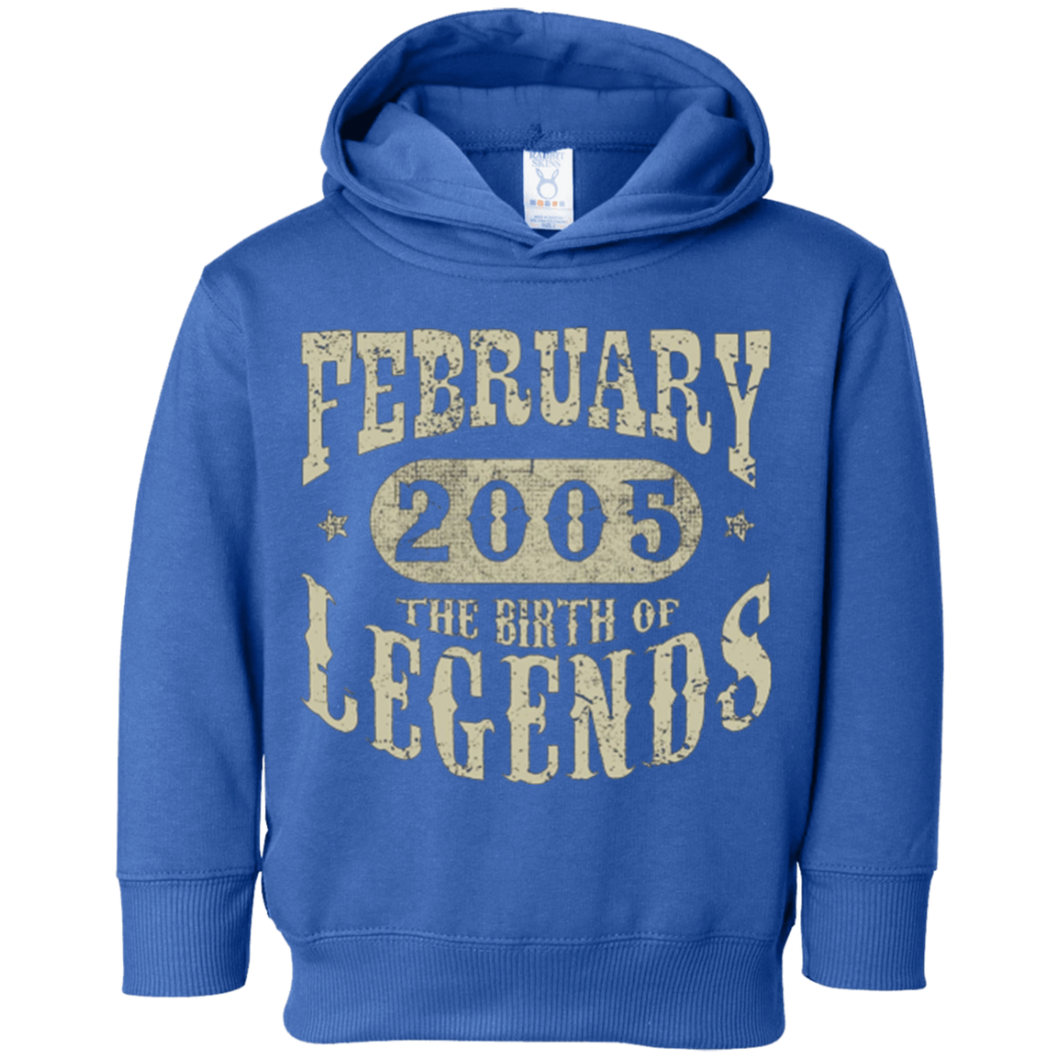 13 years 13th Birthday February 2005 Birth of Legend T-Shirt