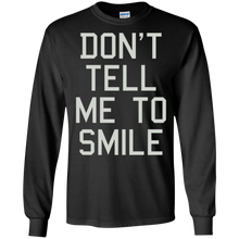 Don't Tell Me To Smile Feminism Feminist Graphic T-Shirt