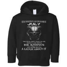 The Devil Don't Need To Ask - Born in July - Man T-shirt