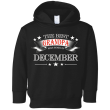 Mens The Best Grandpa was Born in December T-Shirt