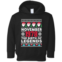 November 1978 The Birth Of Legends Christmas T Shirt