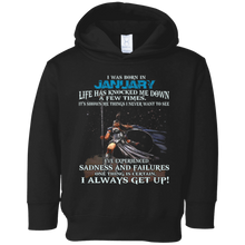 I Always get up - Born in January - Woman T-shirt gift