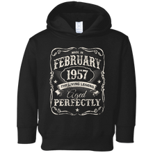 Vintage Made In February 1957 Shirt 61st Birthday Gift