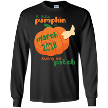 March 2018 Little Pumpkin Pregnancy Announcement Shirt Gift