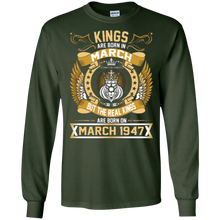 March 1947 71th Birthday 71 Years Old Gift T-Shirt