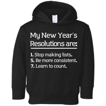 My New Year's Resolutions Are: Funny List T-Shirt