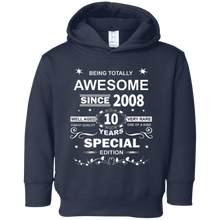 Awesome Since 2008 Special Edition 10th Birthday T-Shirt