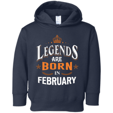 Legends Are Born in February T-Shirt