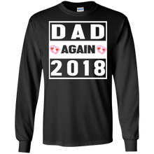 Mens Dad again 2018 T-Shirt Lovely New Daddy Gift