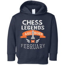 Chess Birthday Gift T-Shirt, Legends are Born in February