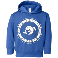 Pisces zodiac sign symbol wheel horoscope t-shirt