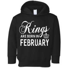 Kings Are Born In February Men Birthday Gift T-Shirt