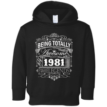 Awesome Since 1981 36th Birthday T Shirt 36 Years Old