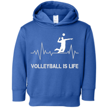 Volleyball Is Life Heartbeat T-Shirt Coach Player Team Gifts