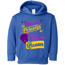 February Princess Future Queen Girls Birthday T-shirt