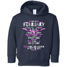 February Girl,Crazy, Sweet and Fun Birthday BDay Gift Shirt
