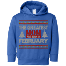 Christmas Sweater The Greatest Moms Are Born In February Tee