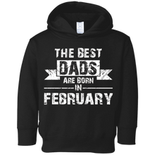 The Best Dads Are Born In February Gift Birthday T-Shirt