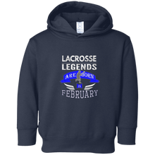Best Boys & Girl Lacrosse Legend Born in February T-Shirt