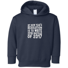 My New Year's Resolution is to write 2018 Holiday T-Shirt