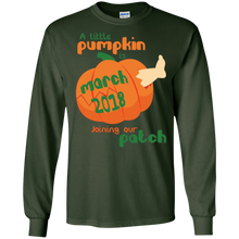 March 2018 Little Pumpkin Pregnancy Announcement Shirt Gift