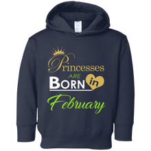 Princesses are born in February Gold T-Shirt