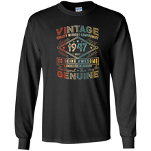 Vintage Genuine Retro Made In 1947 70th Birthday Gift 70 yrs