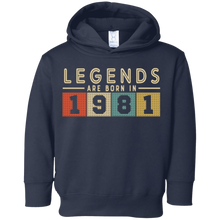 Legends Born In 1981 Birthday Gift 36 Yrs Years Old Awesome
