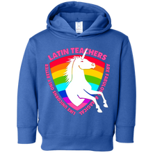 Unicorn Latin Teacher T-Shirt Kindergarten & High School