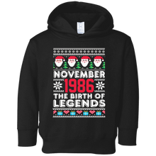 November 1986 The Birth Of Legends Christmas T Shirt